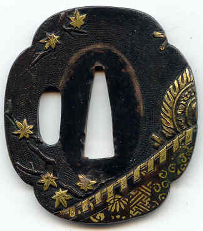 Sukekane tsuba omote
